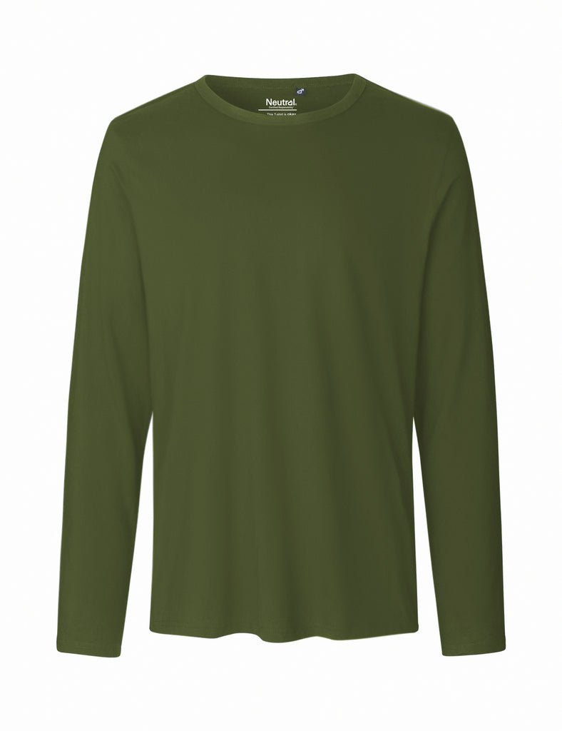Men’s Cotton Long Sleeve T-Shirt