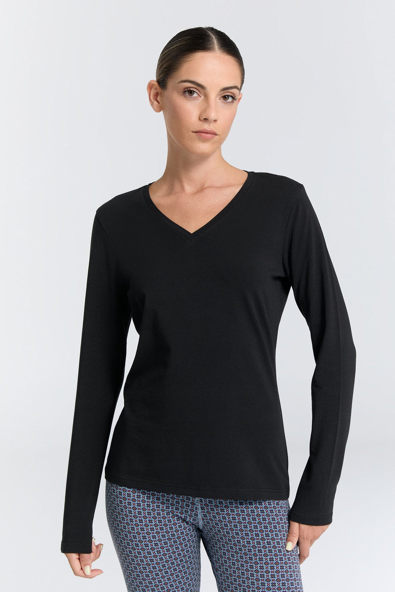 Women’s Long Sleeve V-Neck T-Shirt