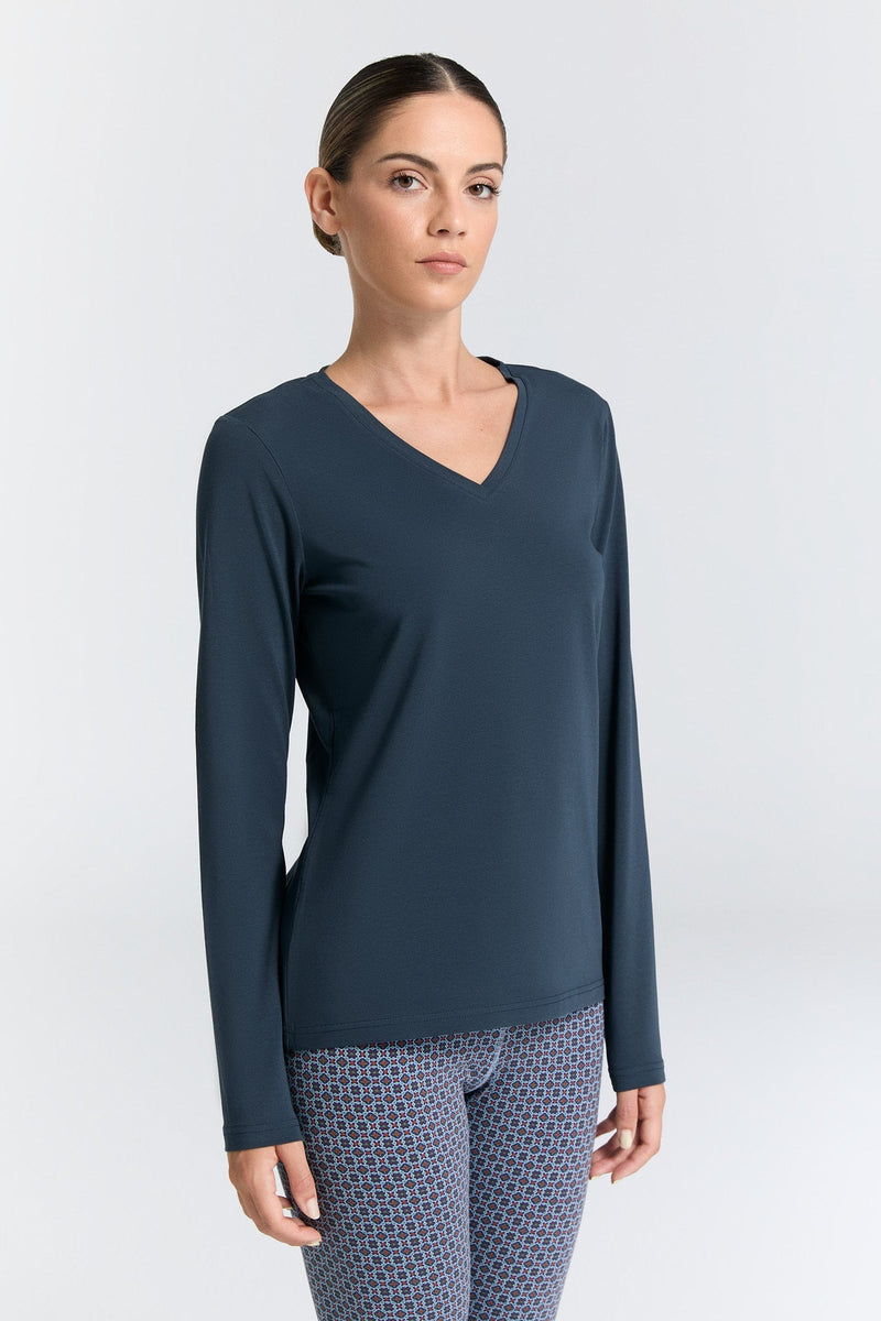 Women’s Long Sleeve V-Neck T-Shirt