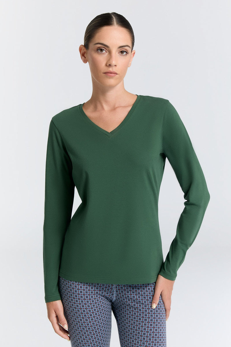 Women’s Long Sleeve V-Neck T-Shirt