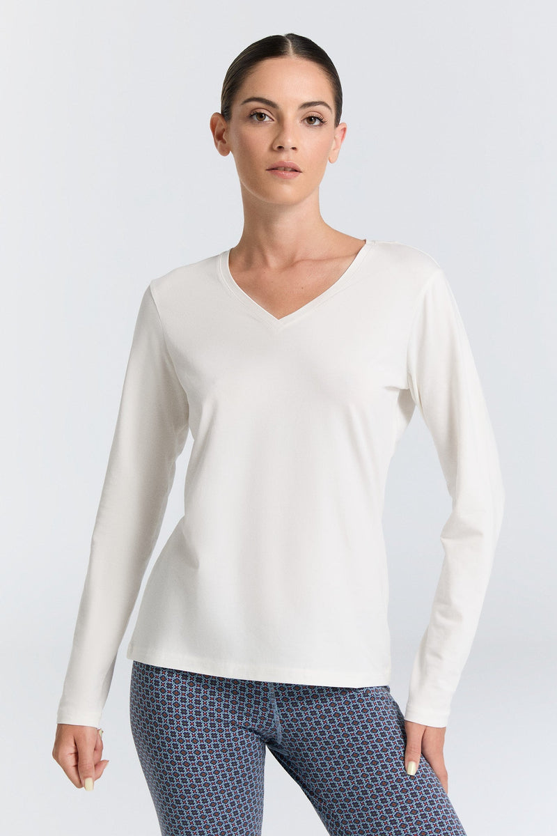 Women’s Long Sleeve V-Neck T-Shirt