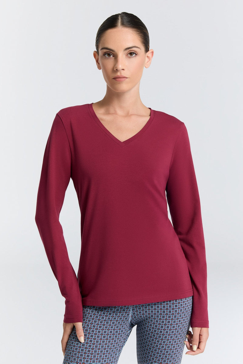 Women’s Long Sleeve V-Neck T-Shirt